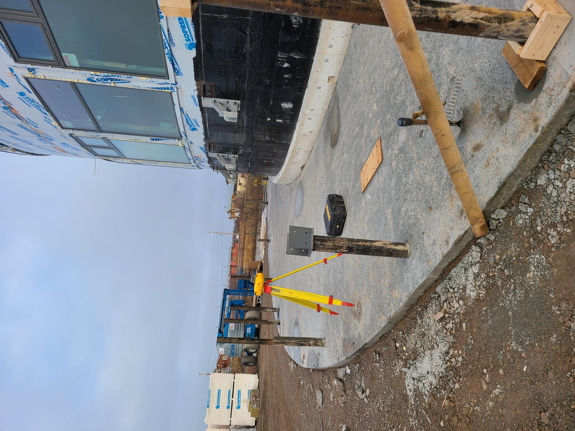 Photos of the Behchokǫ̀ Sportsplex Renovation