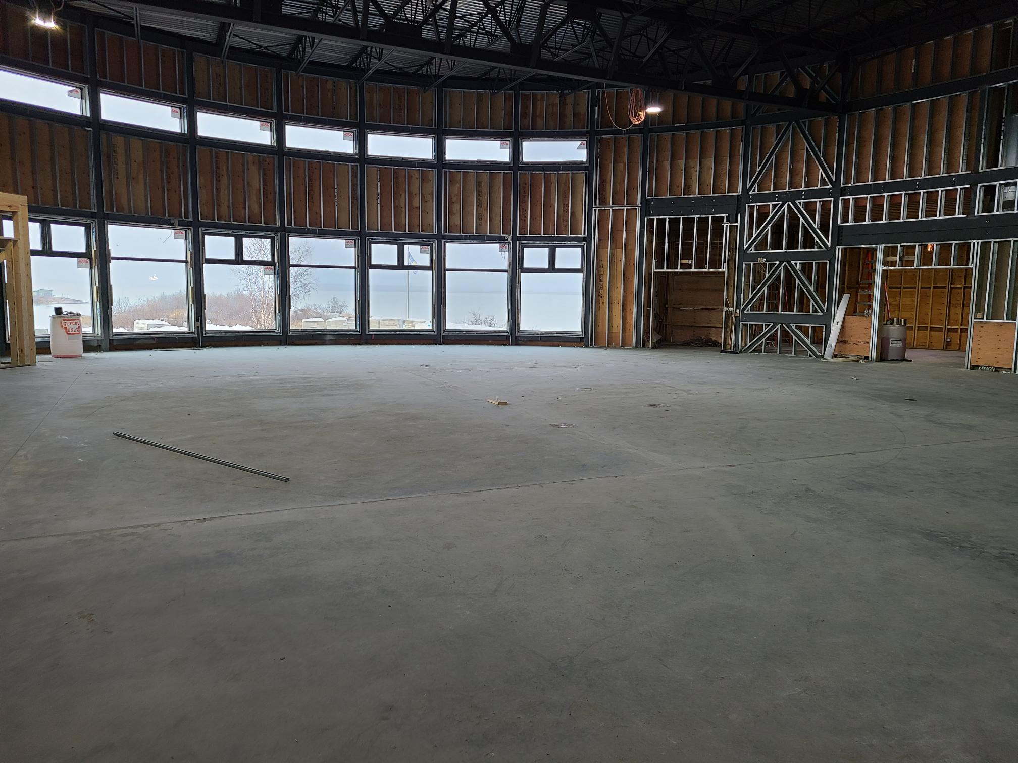 Photos of the Behchoko Culture Center Construction Site