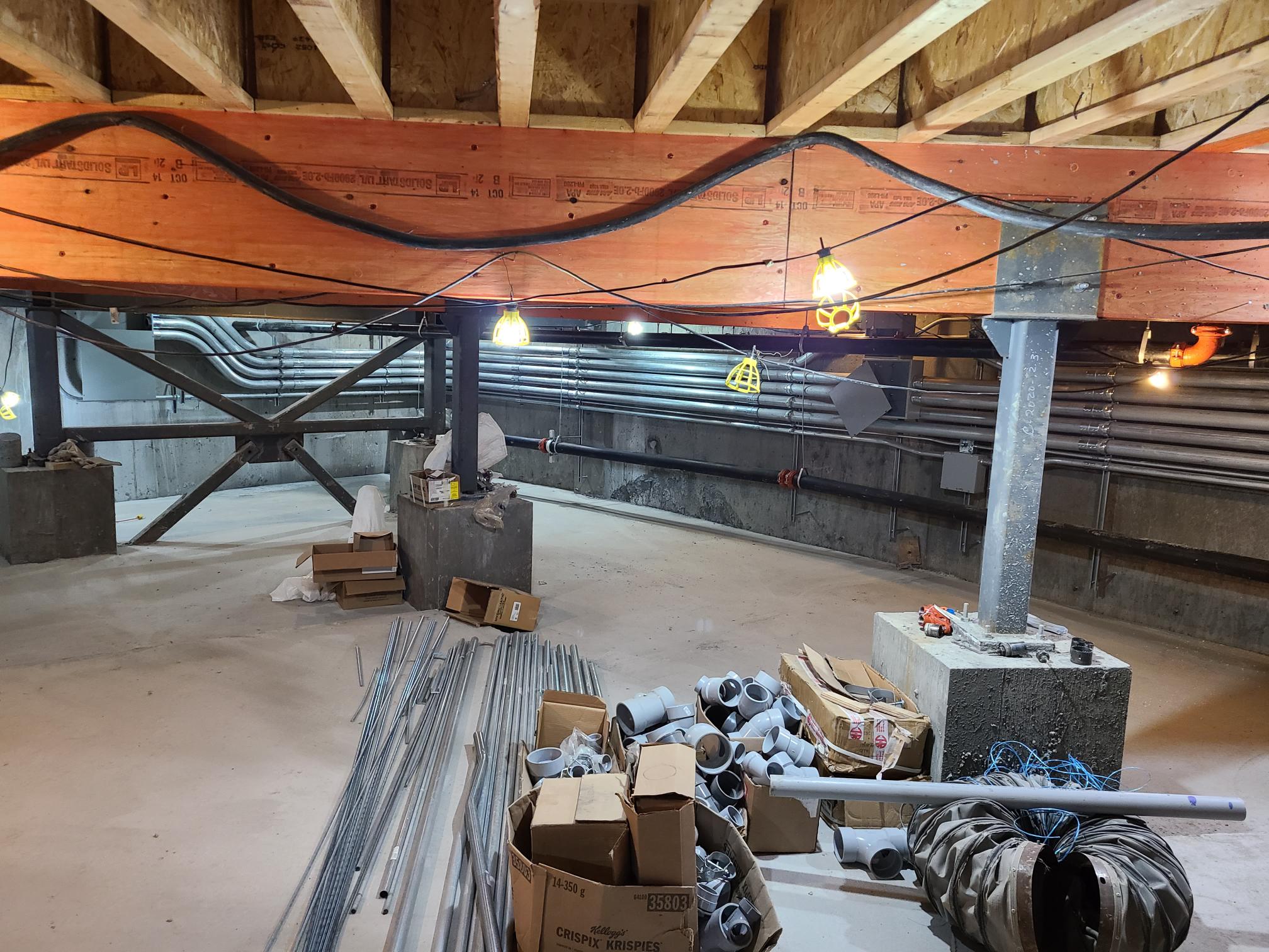 Photos of the Behchoko Culture Center Construction Site