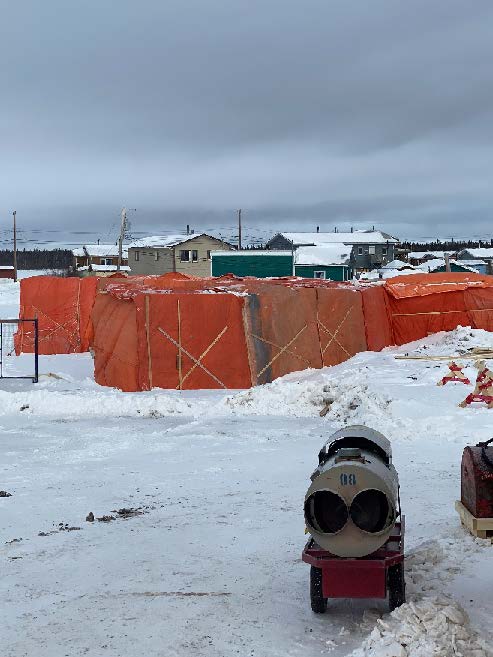 Photo of Construction Project in Behchoko