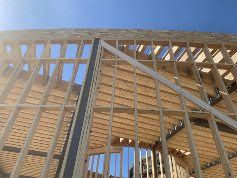 Photos of the Behchoko Culture Center Construction Site