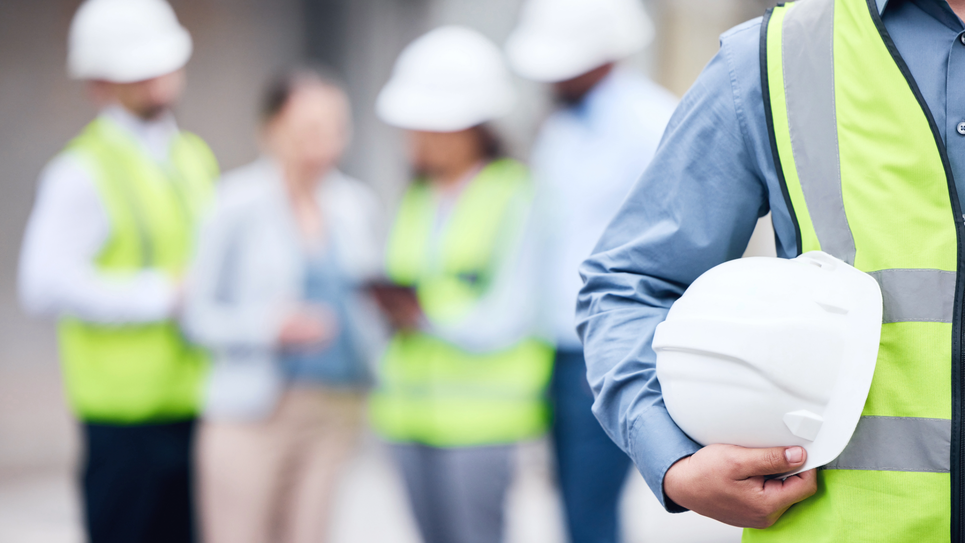 Stock photo of safety team