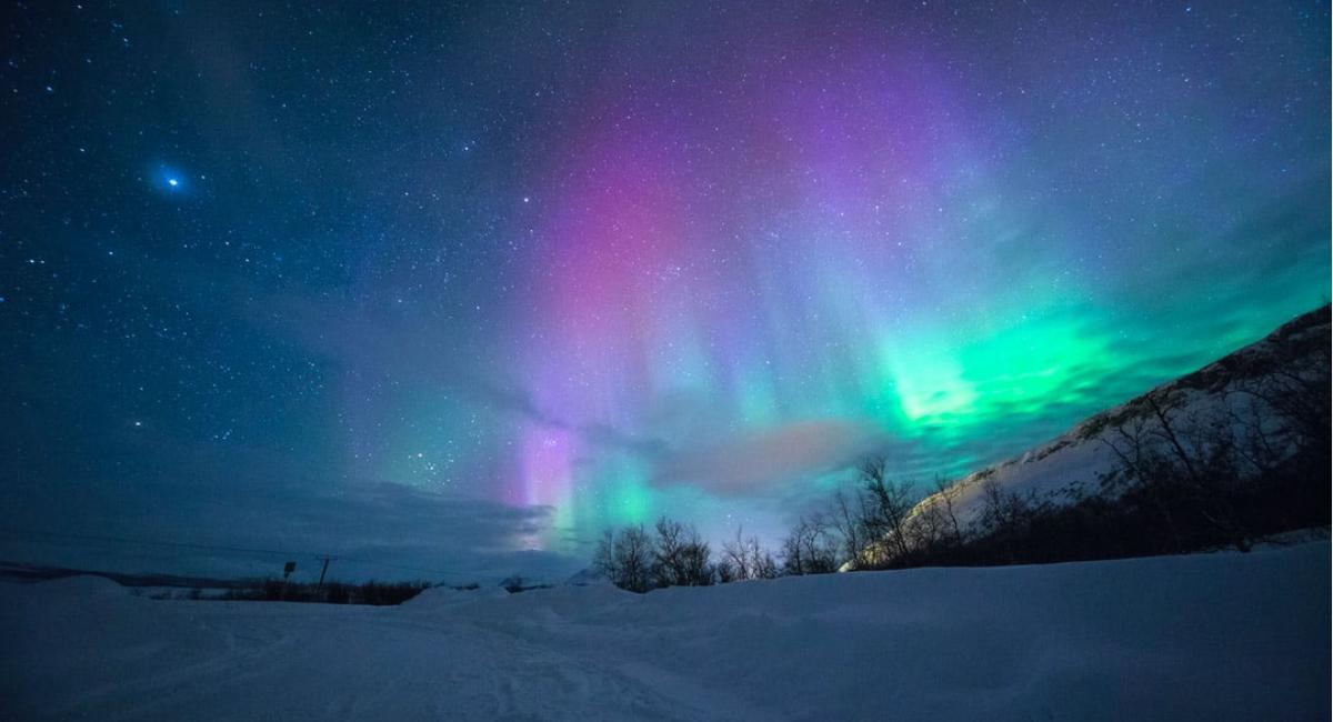 Stock Photo of Northern Lights