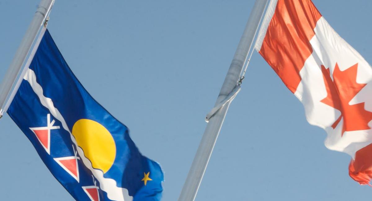 Tlicho & Canadian Flag