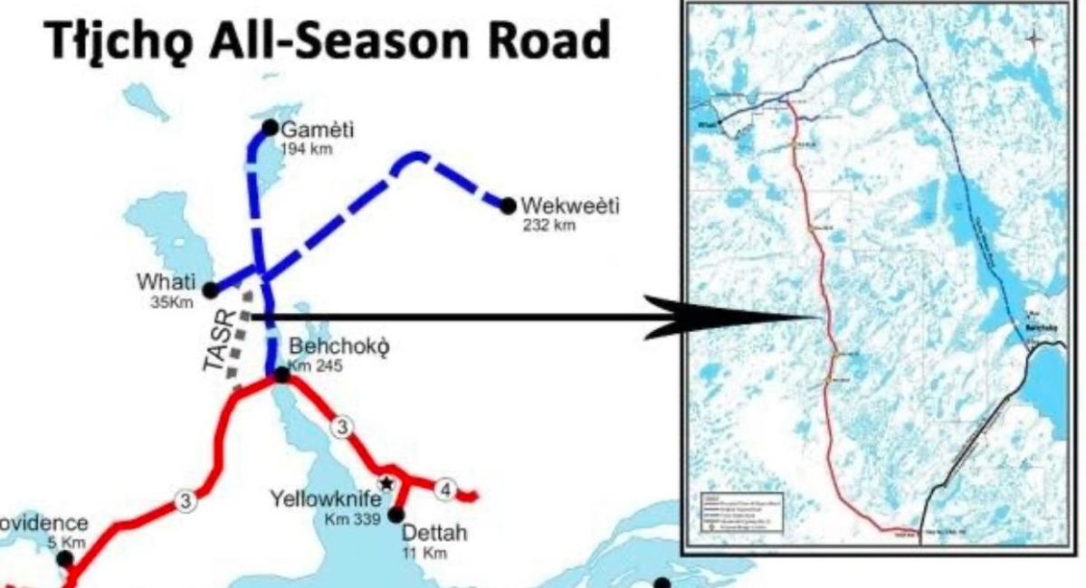 Map of Winter Road